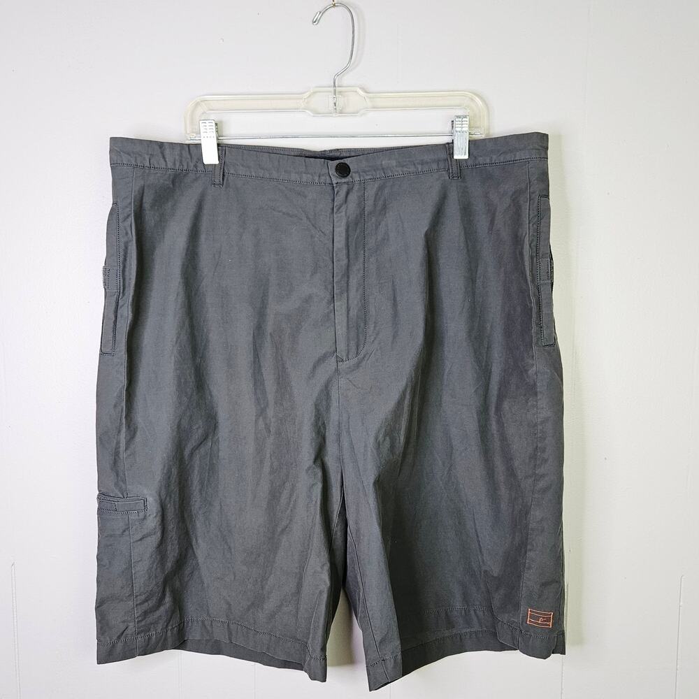 Tommy Hilfiger Gray Cargo Outdoor Shorts Hiking  Mens Size 40 Utility